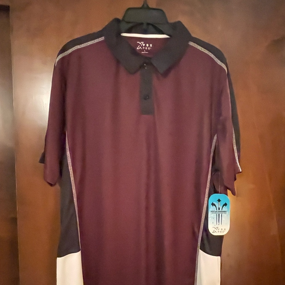 NWT Golf Shirt X PBX PRO Size L